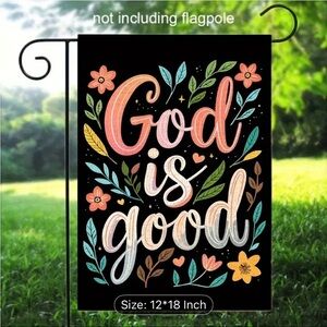 Garden Flag Colorful Inspirational